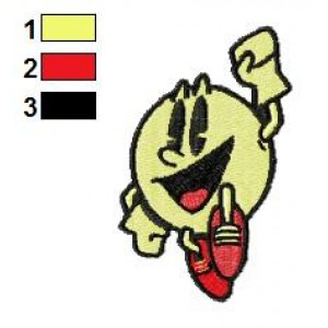 Pac Man and The Ghostly Adventures 02 Embroidery Design